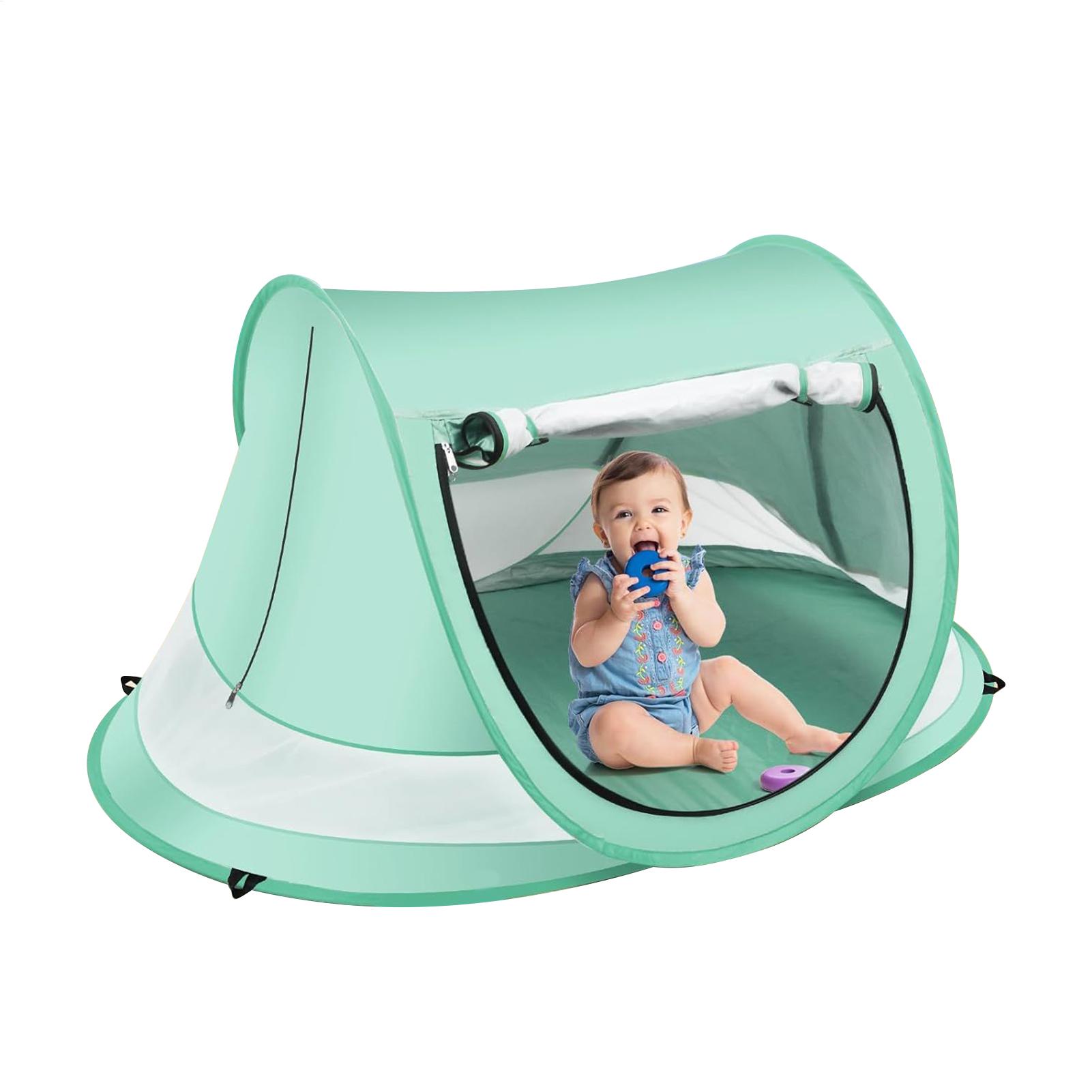 Kids Outdoor Daybed - 幼児用ビーチテント 屋外 ベビーシェード UVカット 折りたたみ式 ベビーポップアップドームテント