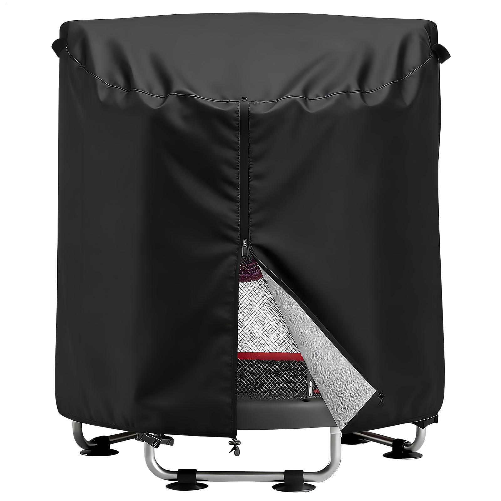 Kids Outdoor Trampoline - トランポリントップカバー UPF 50 防風日よけサンシェード UV 保護トランポリンカバー裏庭キャンプ屋外ガーデンパティオ用