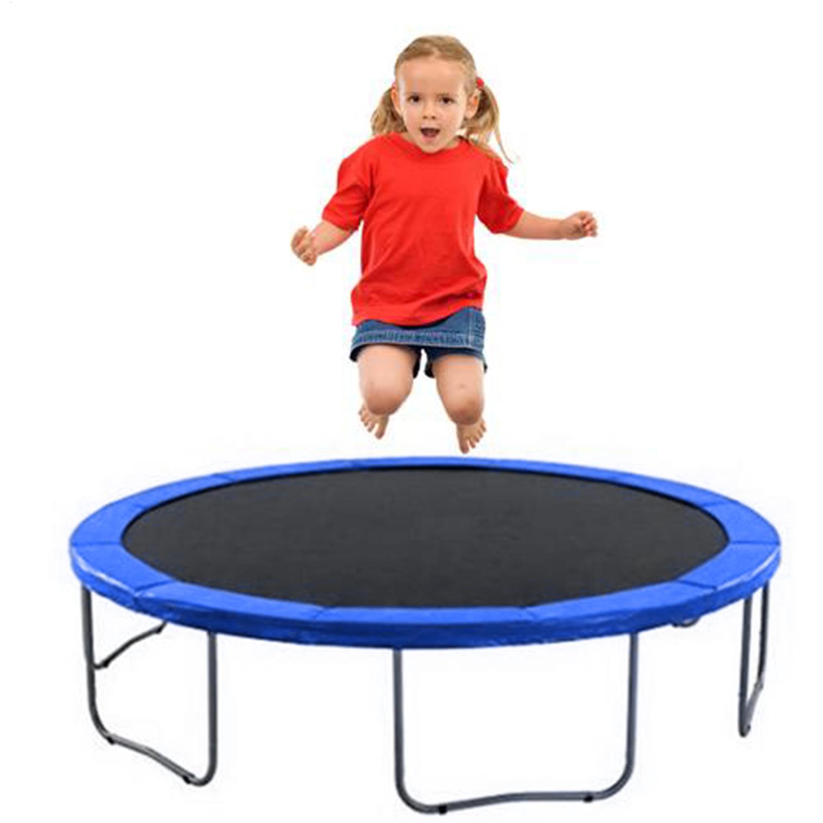 Kids Outdoor Trampoline - 8フィート10フィートトランポリンユニバーサル交換用トランポリン安全パッド防水安全トランポリンアクセサリースプリング保護カバー