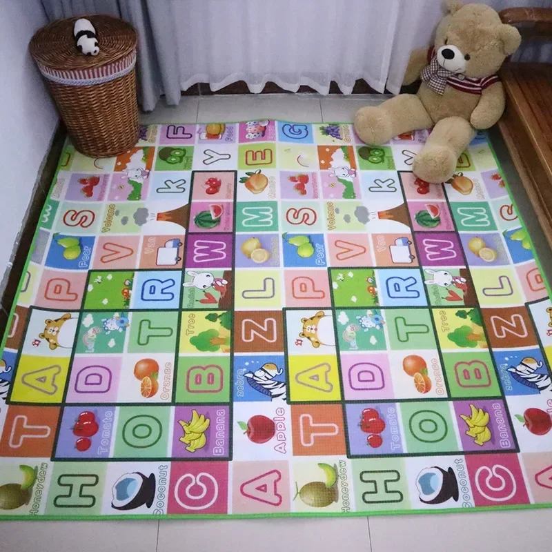 Kids Outdoor Mat Waterproof - ベビープレイマット子供敷物アクティビティゲームジムおもちゃ子供ピクニックマット防水屋外屋内カーペット教育ギフト 120*90 センチメートル