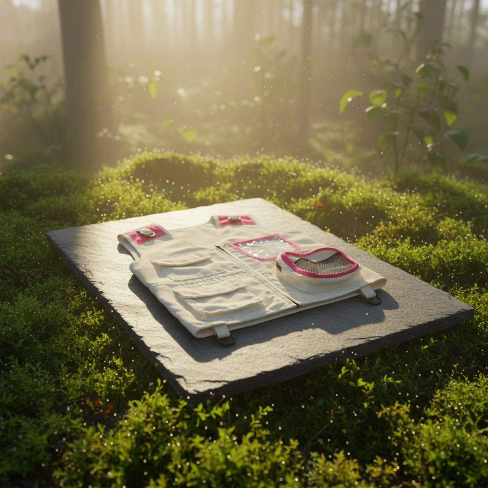 Kids Outdoor Set - 探検家帽子とベストのロールプレイ遊び用キッズレンジャーベストと帽子、屋外探検コスチューム、多ポケットレンジャーコスチュームセット