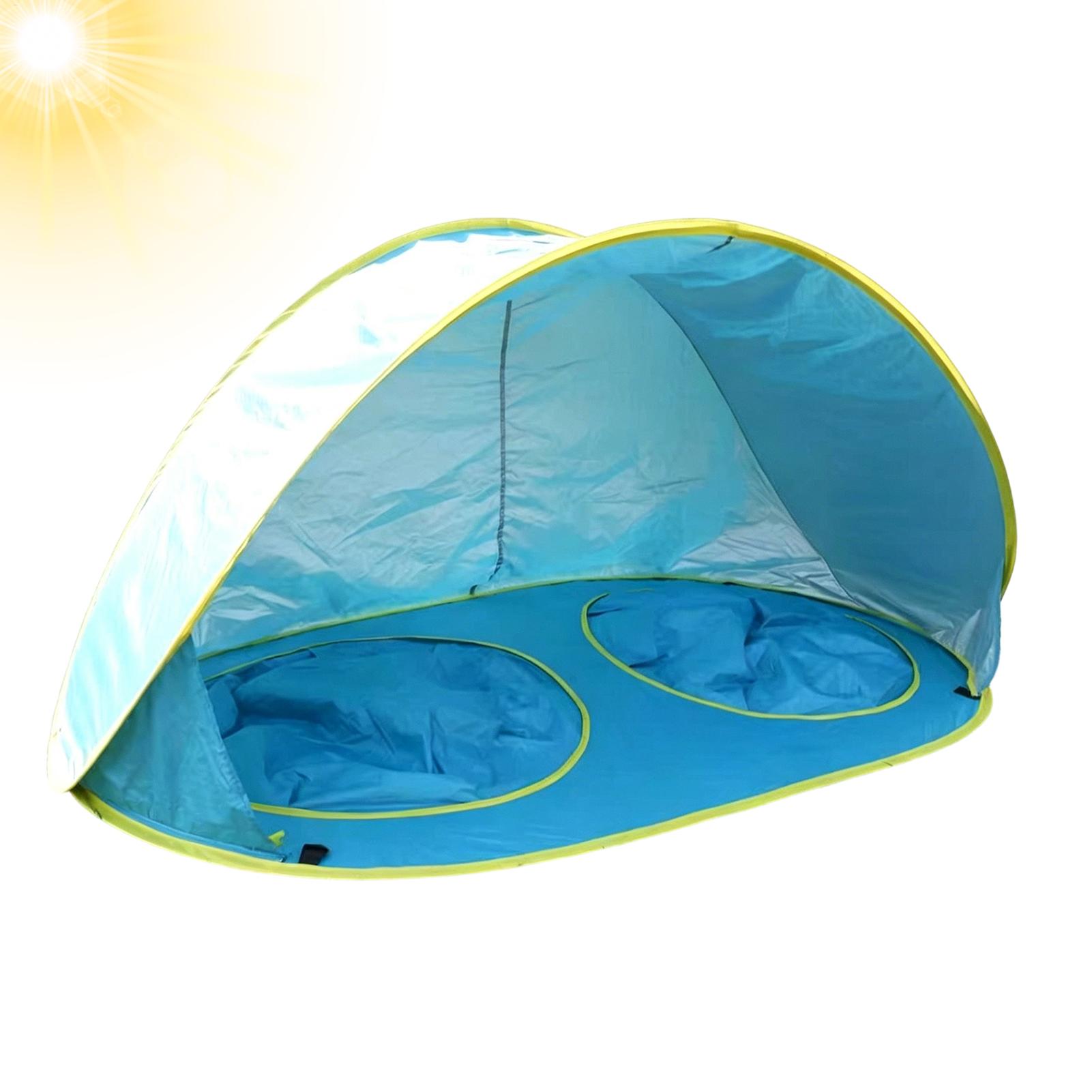 Kids Outdoor Daybed - キッズビーチテント UV保護プールプレイハウステント ポップアップポータブル防水スイミングプール 屋外おもちゃ 子供用