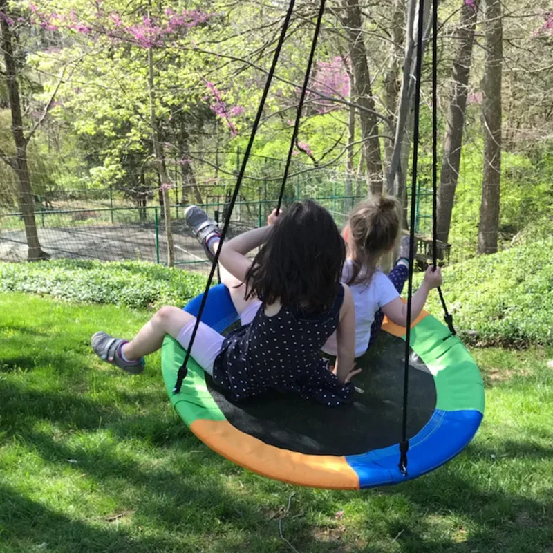 Kids Outdoor Hammock Chair - 屋外ガーデンハンモック屋内吊り下げスイング子供のための子供のぶら下げベビーセラピースイングハンモックロッキングチェア