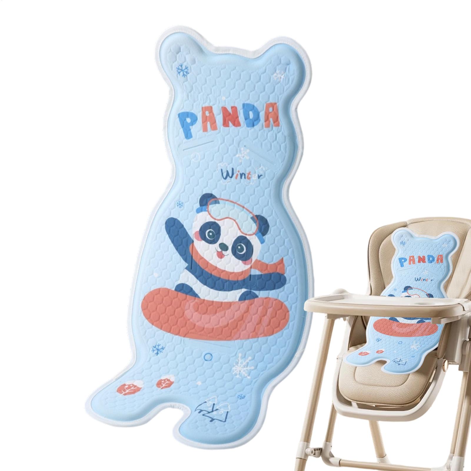 Kids Outdoor Swing Chair - ベビーカー用冷却パッド通気性のある子供用アイスカーシートクッション冷却マット椅子用バシネットスイング屋外旅行ビーチキャンプ用