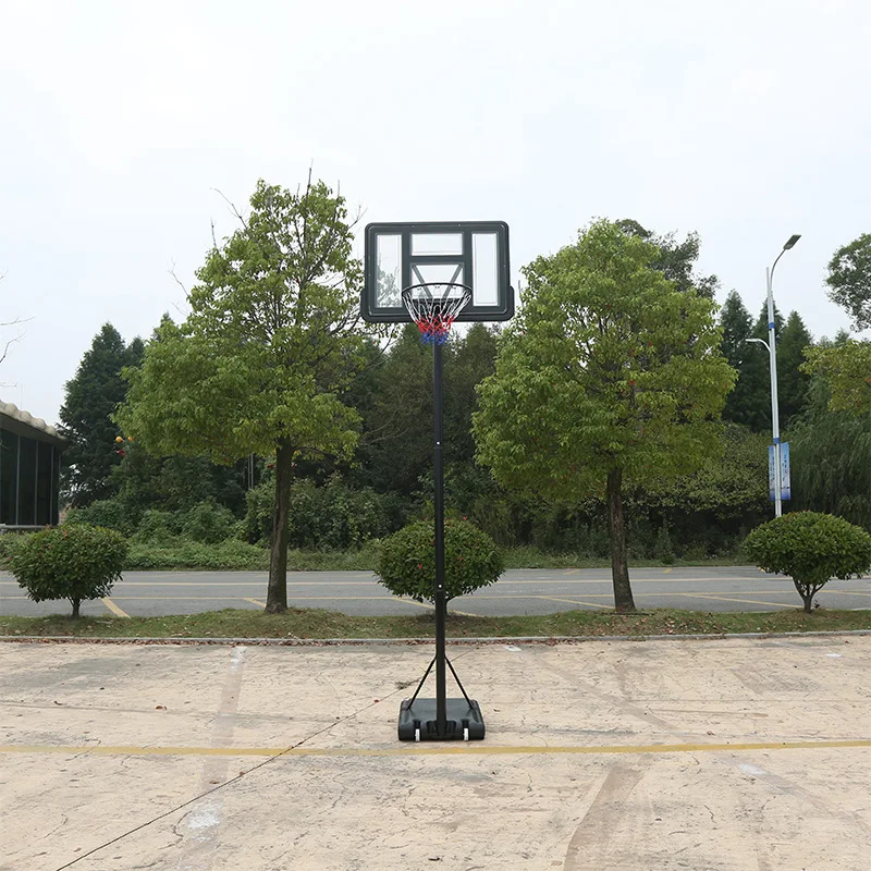 Kids Outdoor Set - 子供用バスケットボールゴール、屋外用ポータブルバスケットボールシステムセット、高さ調節可能な安定したベース付き