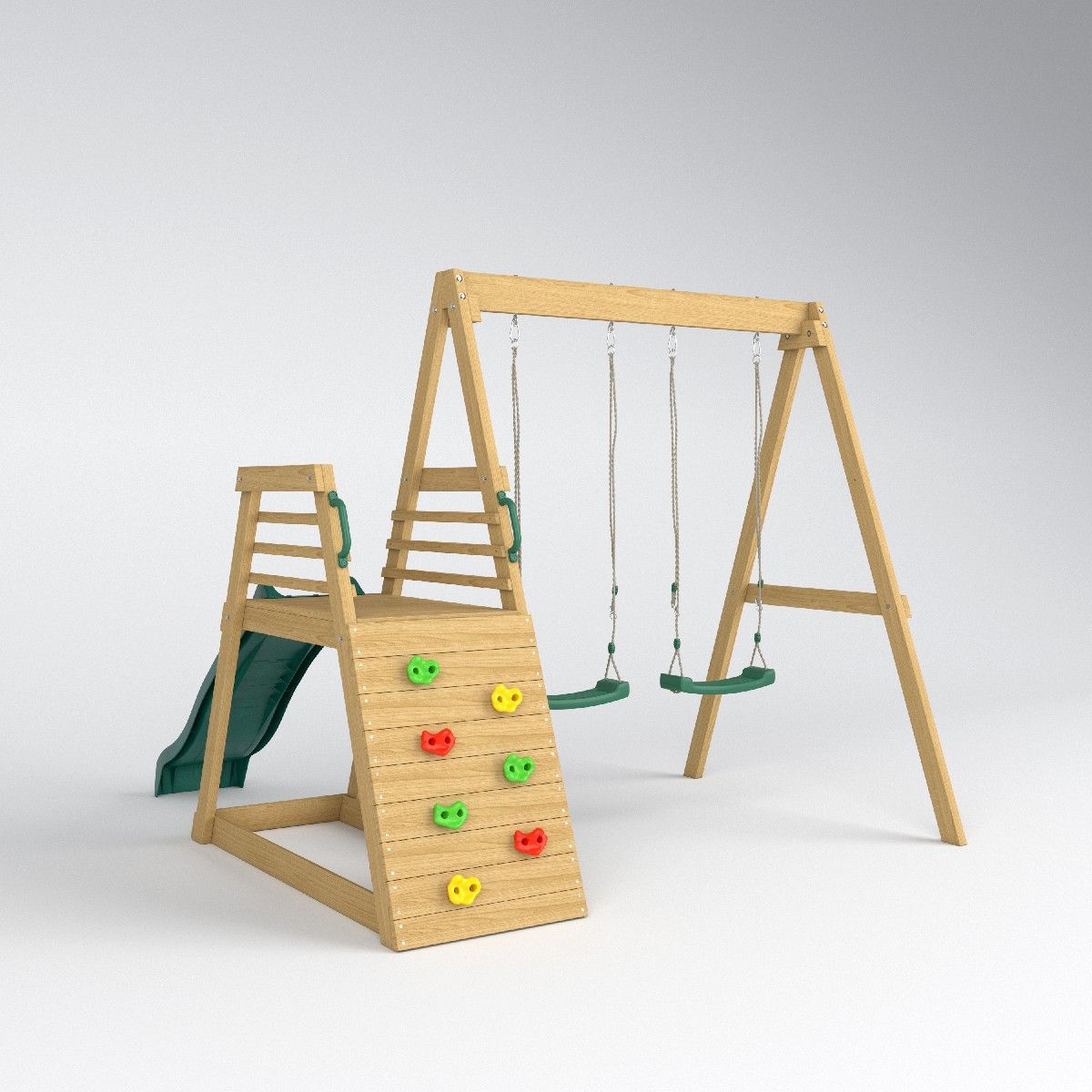 Kids Outdoor Swing - 2026年 ジャングルジム スライド スイング ガーデン キッズ