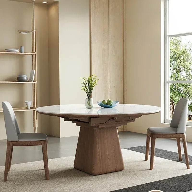 Kids Outdoor Dining Table - 拡張可能なダイニングテーブル用のm、丸型インダストリアルスレートベッドルームダイニングテーブル、子供用屋外家具用のm