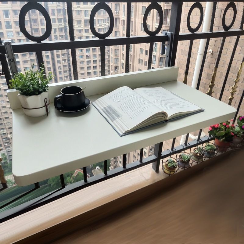 Kids Outdoor Dining Table - モダンミニマリストメタル折りたたみ式吊り下げバルコニーテーブル高さ調節可能キッズデスクダイニングオフィスホームデコレーションノベルティ屋内用