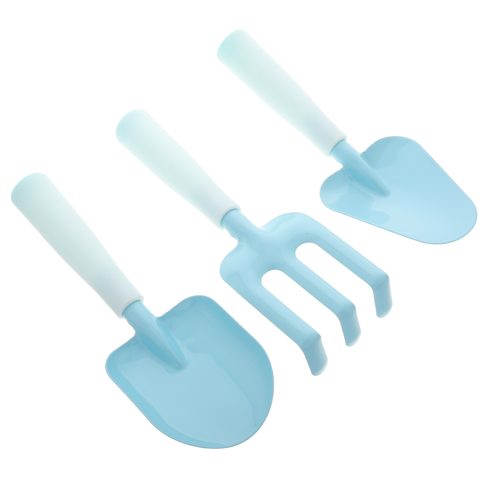 1 セット子供用ガーデニングセット屋外シャベル熊手金属砂掘り - Kids Outdoor Yard Tools のレビューと価格