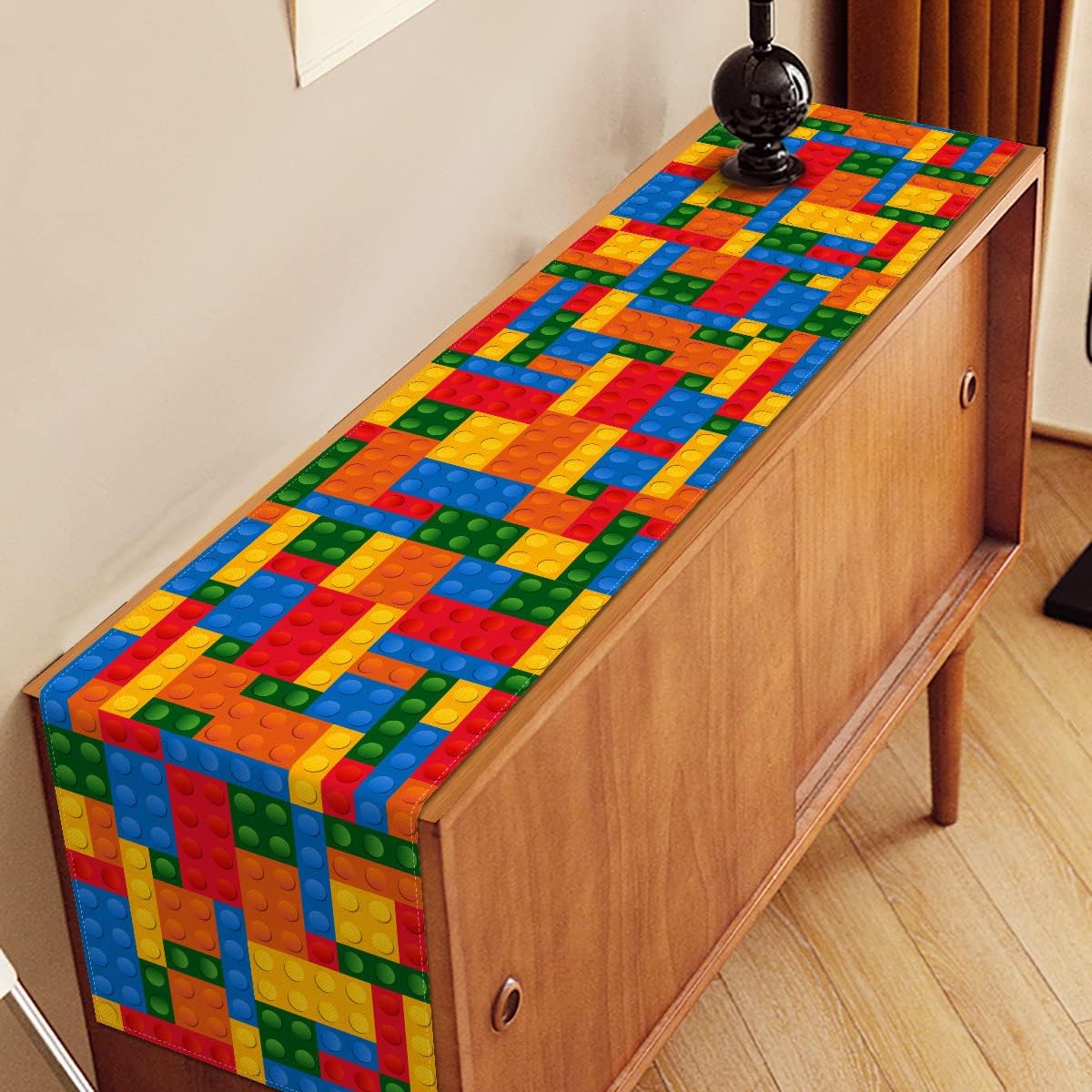 ビルディングブロックテーブルランナー - 1PC キッズ カ - Kids Outdoor Dining Table のレビューと価格