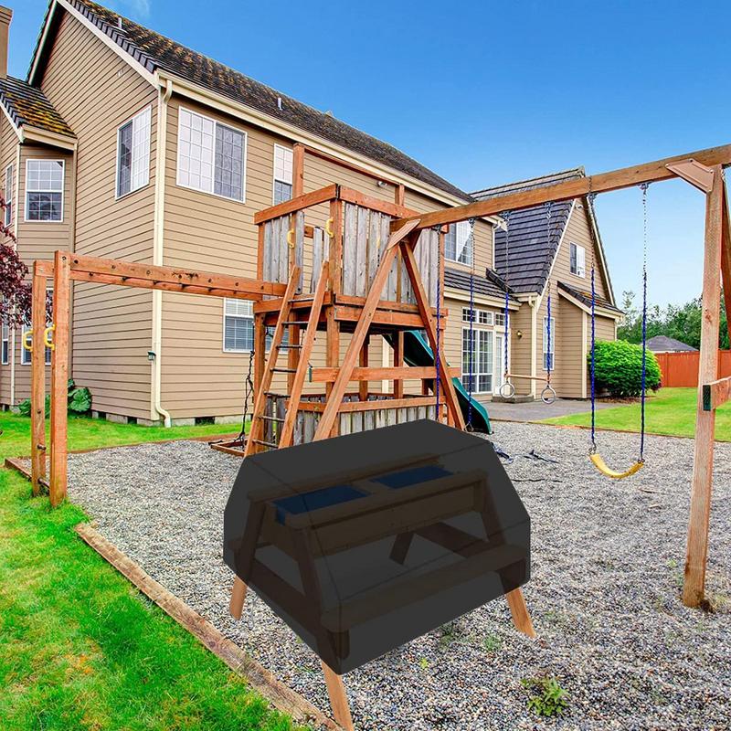 防水カバー水テーブル感覚プレイテーブル保護カバー屋外防塵日焼 - Kids Outdoor Sensory Table のレビューと価格