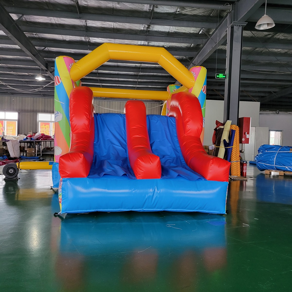 業務用PVCターポリン製子供用インフレータブルキャッスルトラ - Kids Outdoor Trampoline のレビューと価格