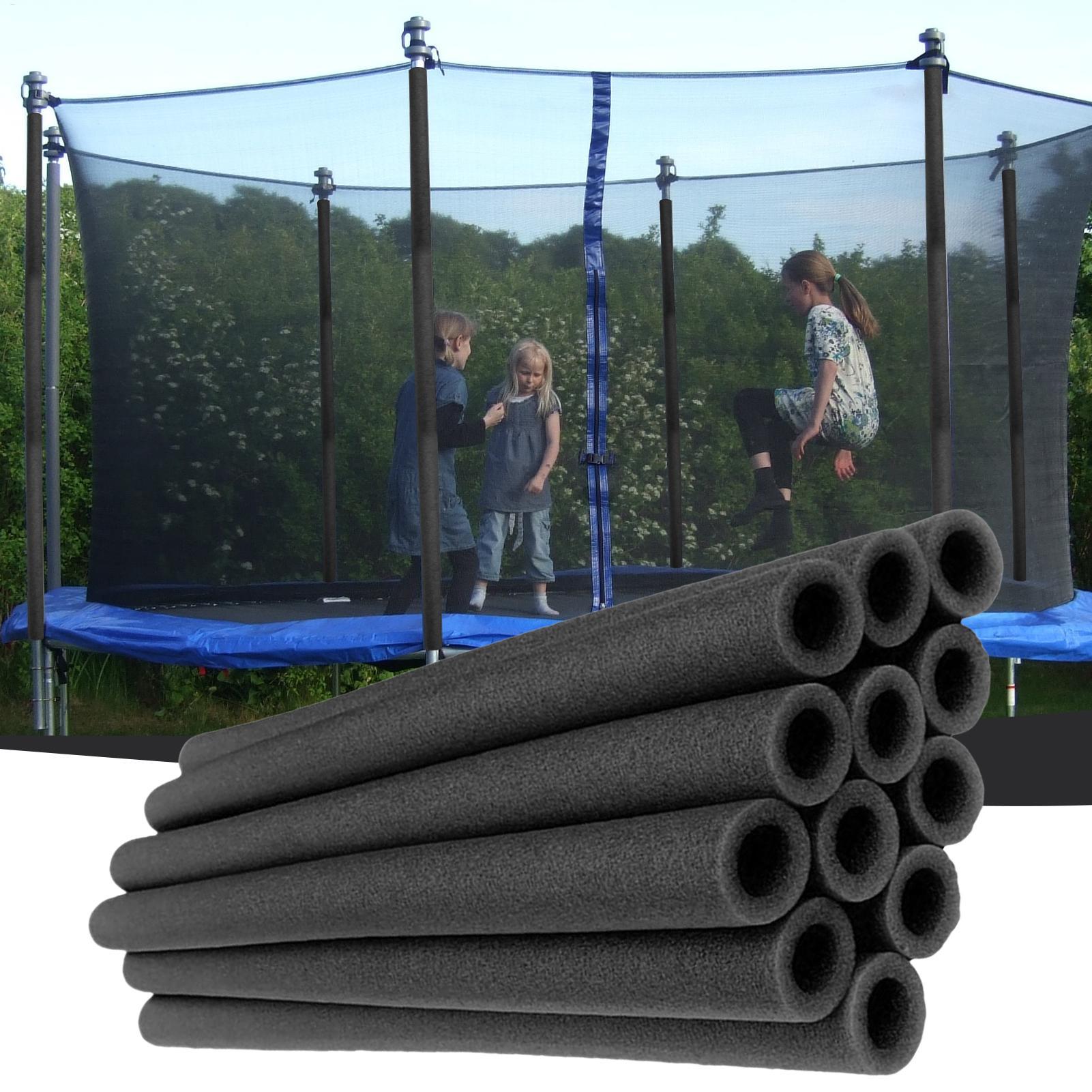トランポリンポールカバートランポリンエンクロージャ保護チュー - Kids Outdoor Trampoline のレビューと価格