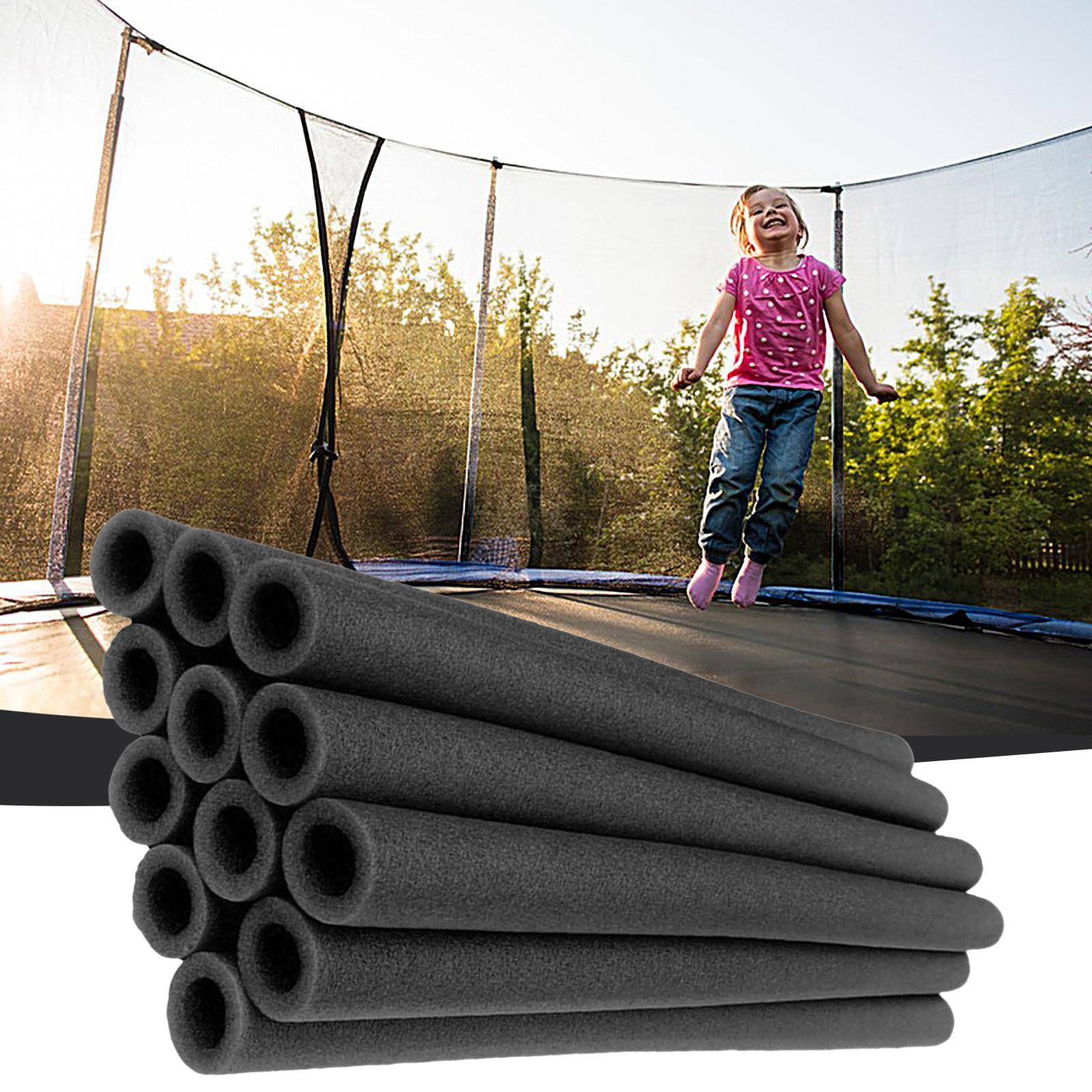 トランポリンポールカバートランポリンエンクロージャ保護チュー - Kids Outdoor Trampoline のレビューと価格
