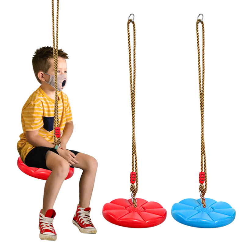 子供用ディスクスイング子供屋内および屋外スポーツ赤青肥厚八角 - Kids Outdoor Hammock Chair のレビューと価格