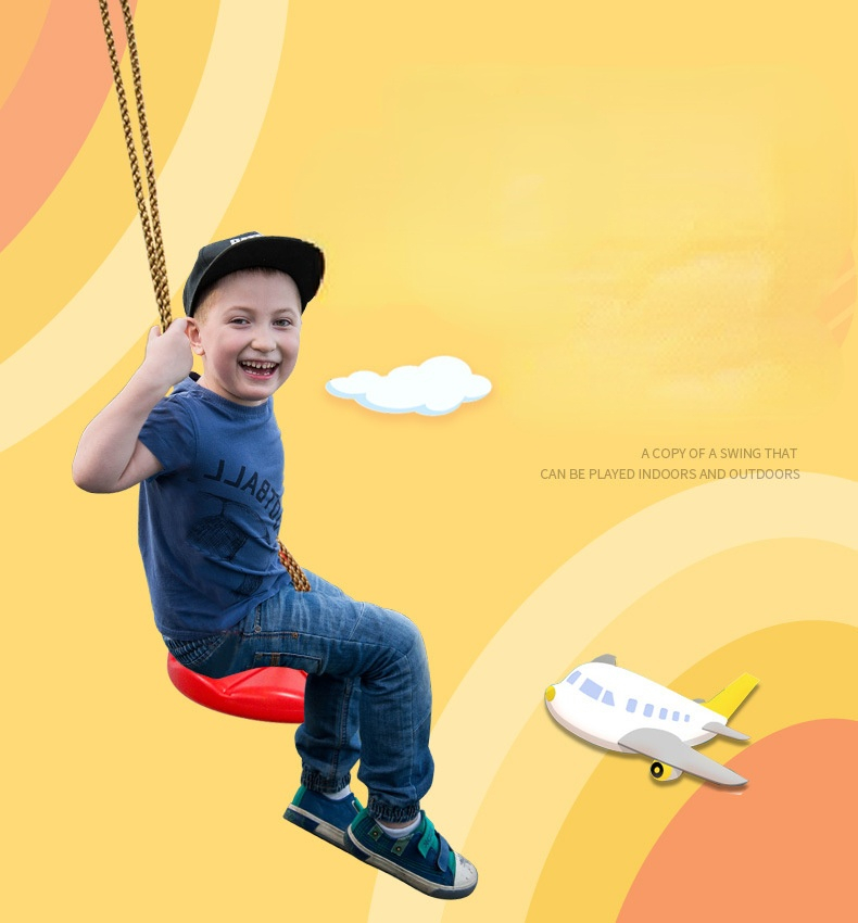 子供用ディスクスイング子供屋内および屋外スポーツ赤青肥厚八角 - Kids Outdoor Hammock Chair のレビューと価格