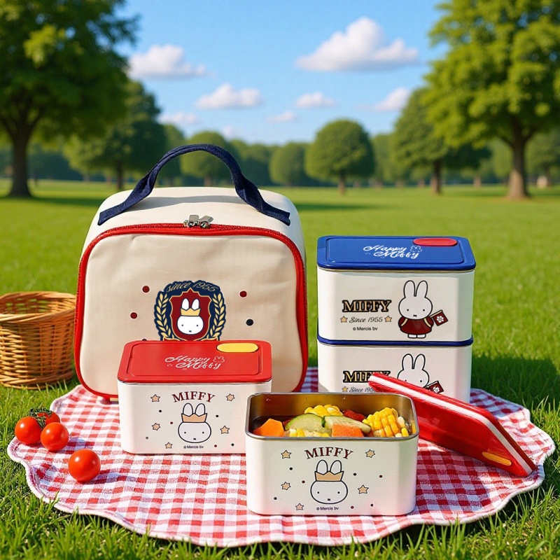 ミッフィー ステンレス製 保温ランチボックス フルーツボック - Kids Outdoor Dining Set のレビューと価格