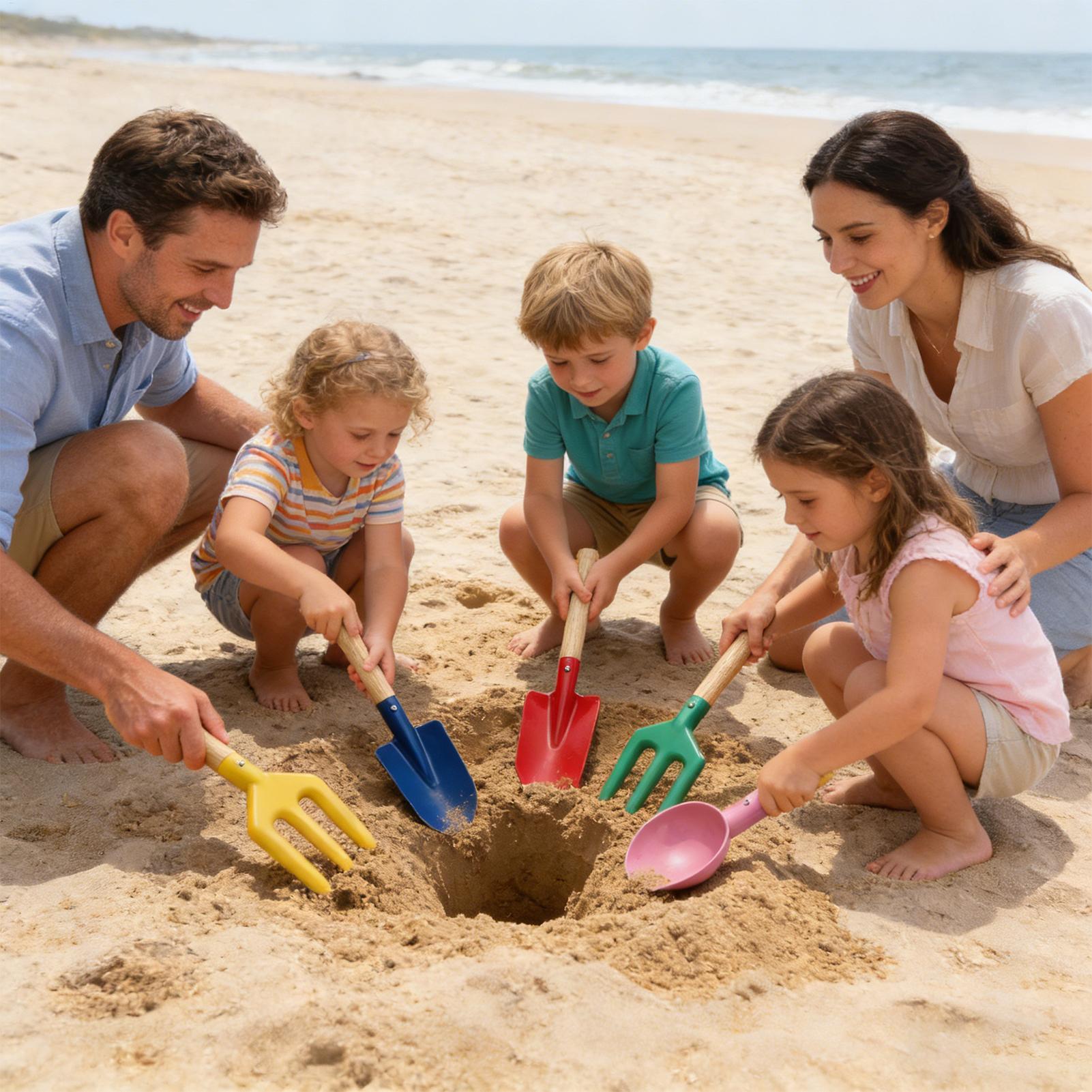 園芸ツール ポータブル教育キット 掘削・植栽セット 子供用  - Kids Outdoor Yard Tools のレビューと価格