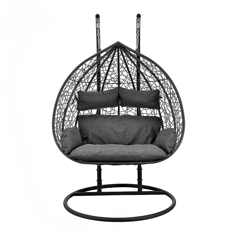 # 屋外吊り下げ式卵型スタンド付き子供用ガーデンラタンバスケ - Kids Outdoor Egg Chair のレビューと価格