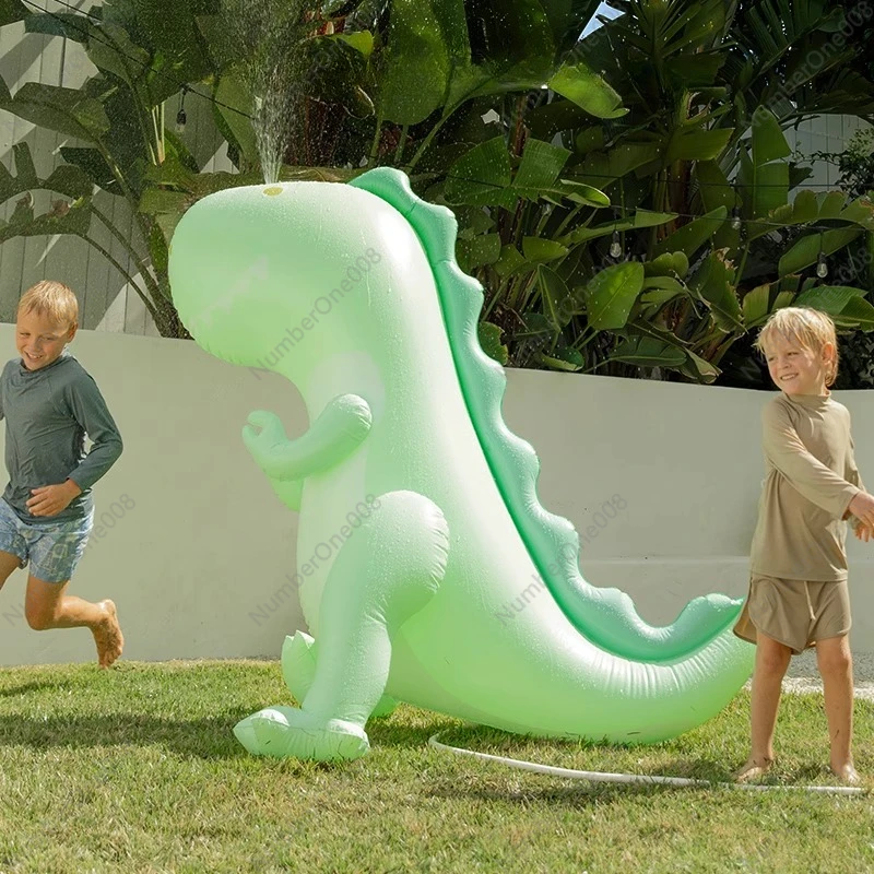 屋外恐竜型ウォーターボールスプリンクラー - 子供向け楽しい - Kids Outdoor Yard Equipment のレビューと価格