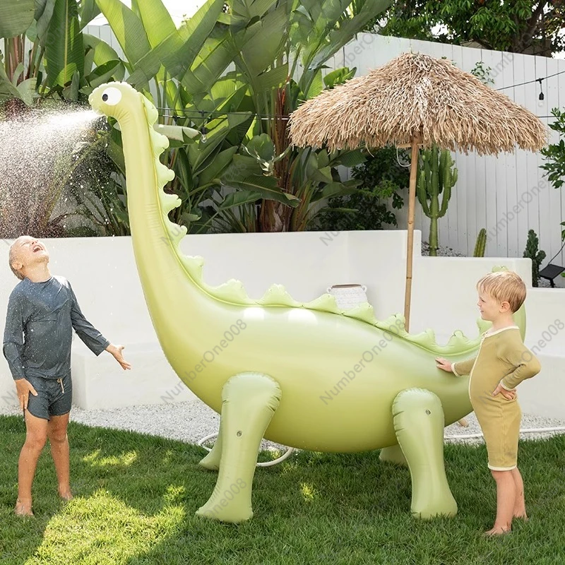 屋外恐竜型ウォーターボールスプリンクラー - 子供向け楽しい - Kids Outdoor Yard Equipment のレビューと価格