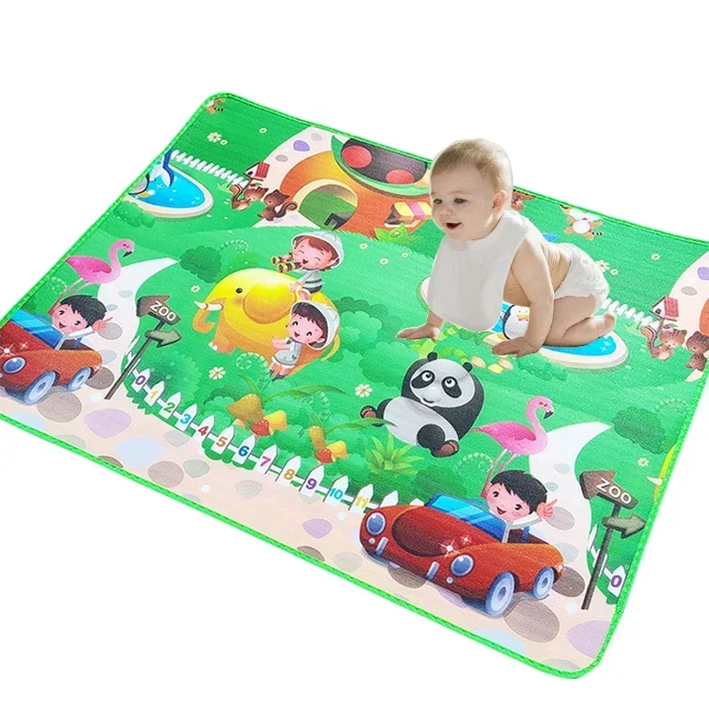 ベビープレイマット子供敷物アクティビティゲームジムおもちゃ子 - Kids Outdoor Mat Waterproof のレビューと価格