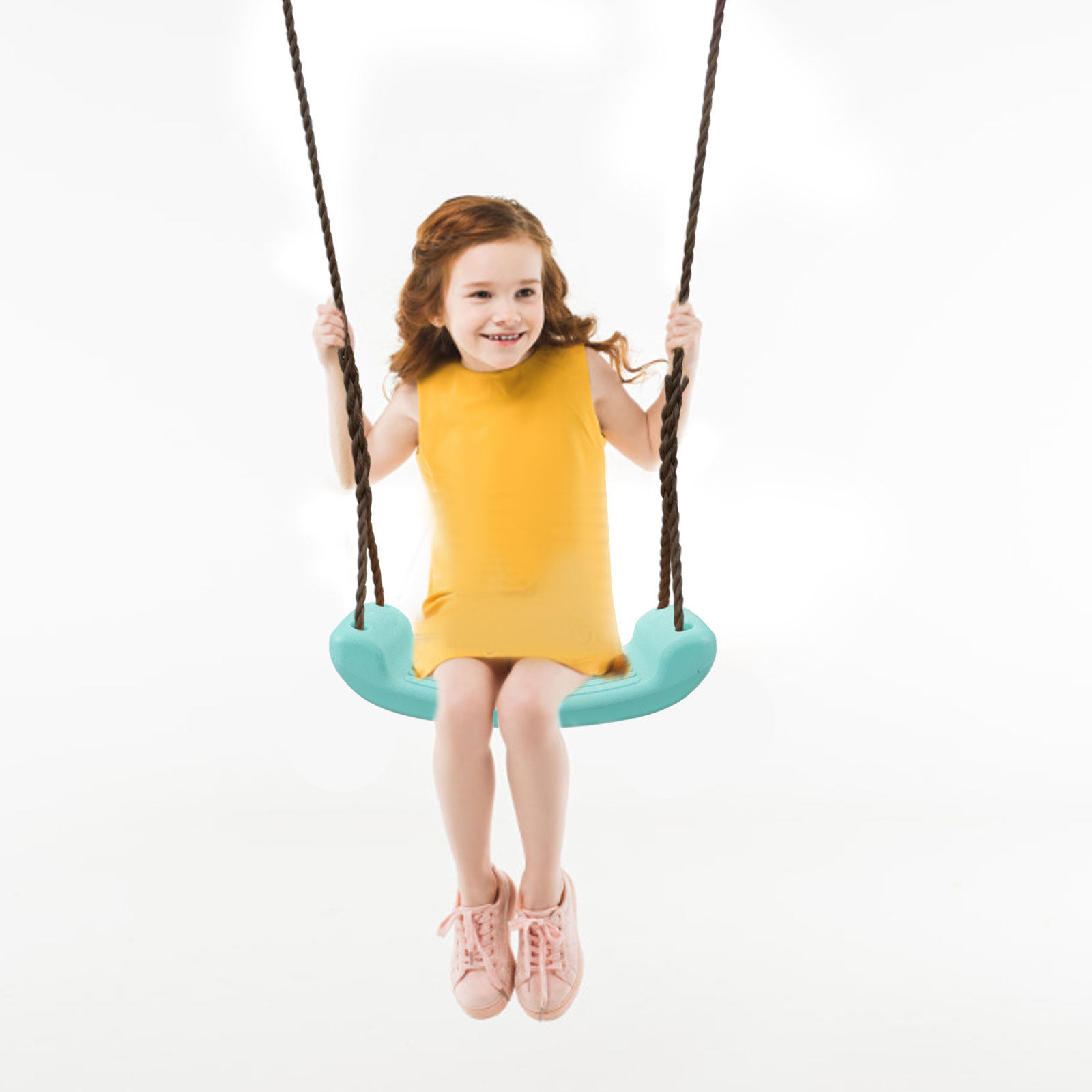 子供用ハンギングチェア プラスチック製スイングシートボード  - Kids Outdoor Swing Chair のレビューと価格