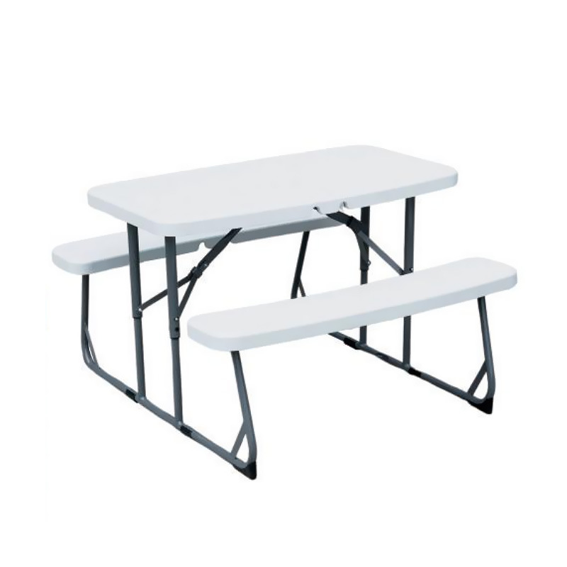 屋外子供用子供庭園学校ピクニックキャンプ用耐久性のある折りた - Kids Outdoor Bench Table のレビューと価格
