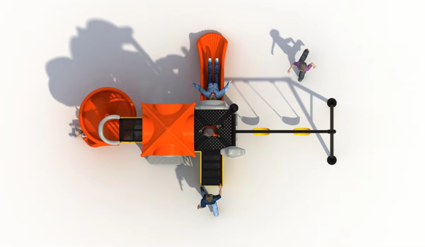 屋外用スチール製プラスチック製ブランコセット、登り階段付き滑 - Kids Outdoor Swing のレビューと価格