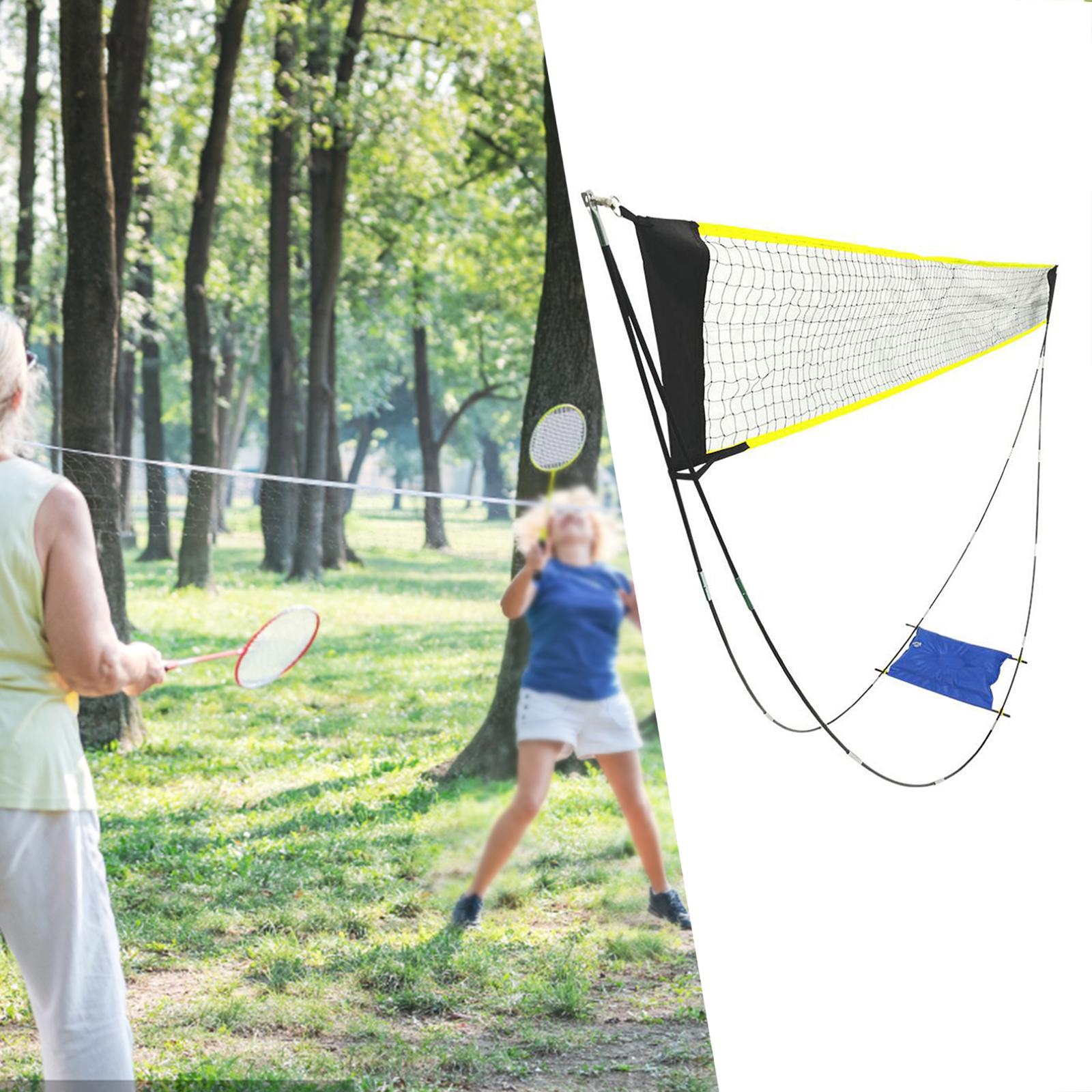 バドミントンネット 収納バッグ付き スポーツネット バレーボ - Kids Outdoor Volleyball Net のレビューと価格