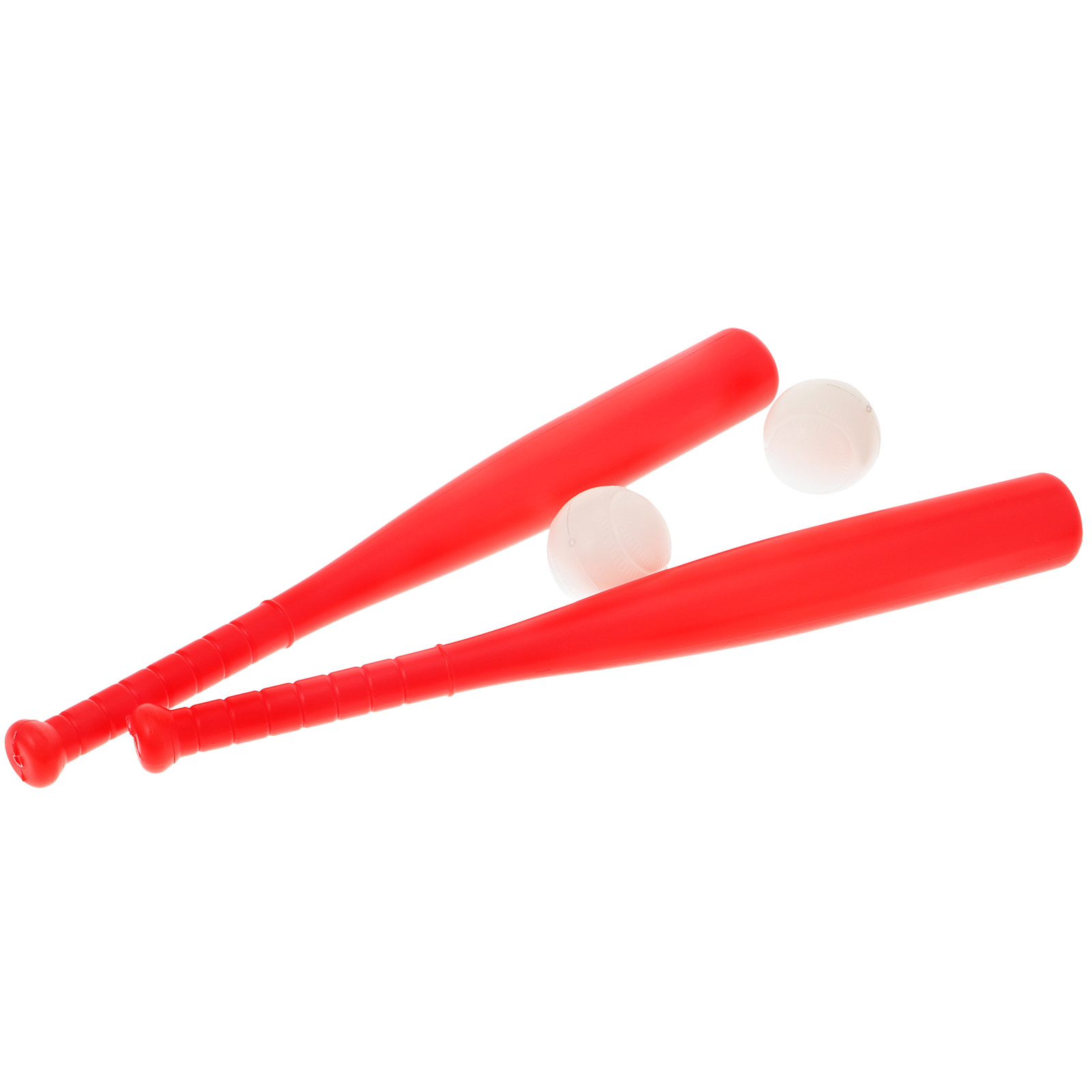 2セット野球バットセット プレミアムプラスチック製 幼児用  - Kids Outdoor Yard Equipment のレビューと価格