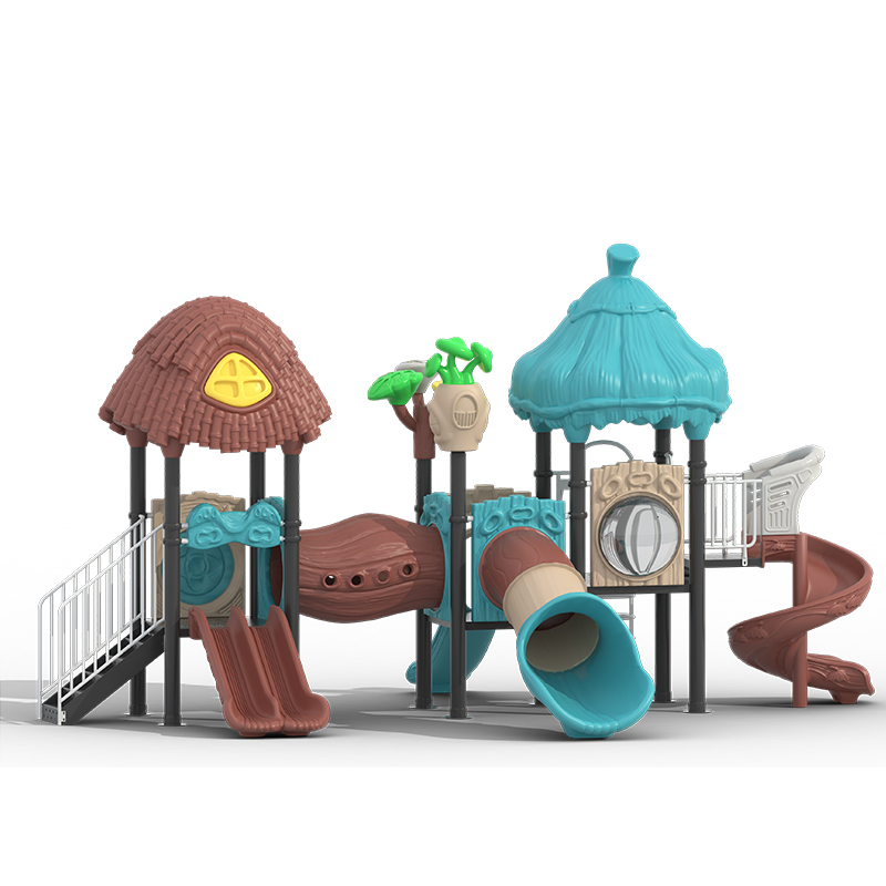 EOキャッスルテーマ キッズ屋外遊具 スパイラル滑り台とブラ - Kids Outdoor Yard Equipment のレビューと価格