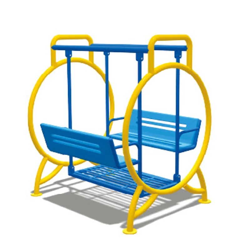子供用遊具ブランコセット、シーソー付き金属製ブランコ椅子と滑 - Kids Outdoor Swing Chair のレビューと価格