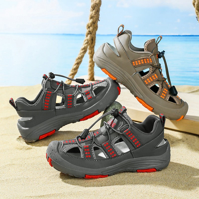 子供用アウトドアスポーツサンダル,男の子用カジュアルビーチシ - Kids Outdoor Wear のレビューと価格