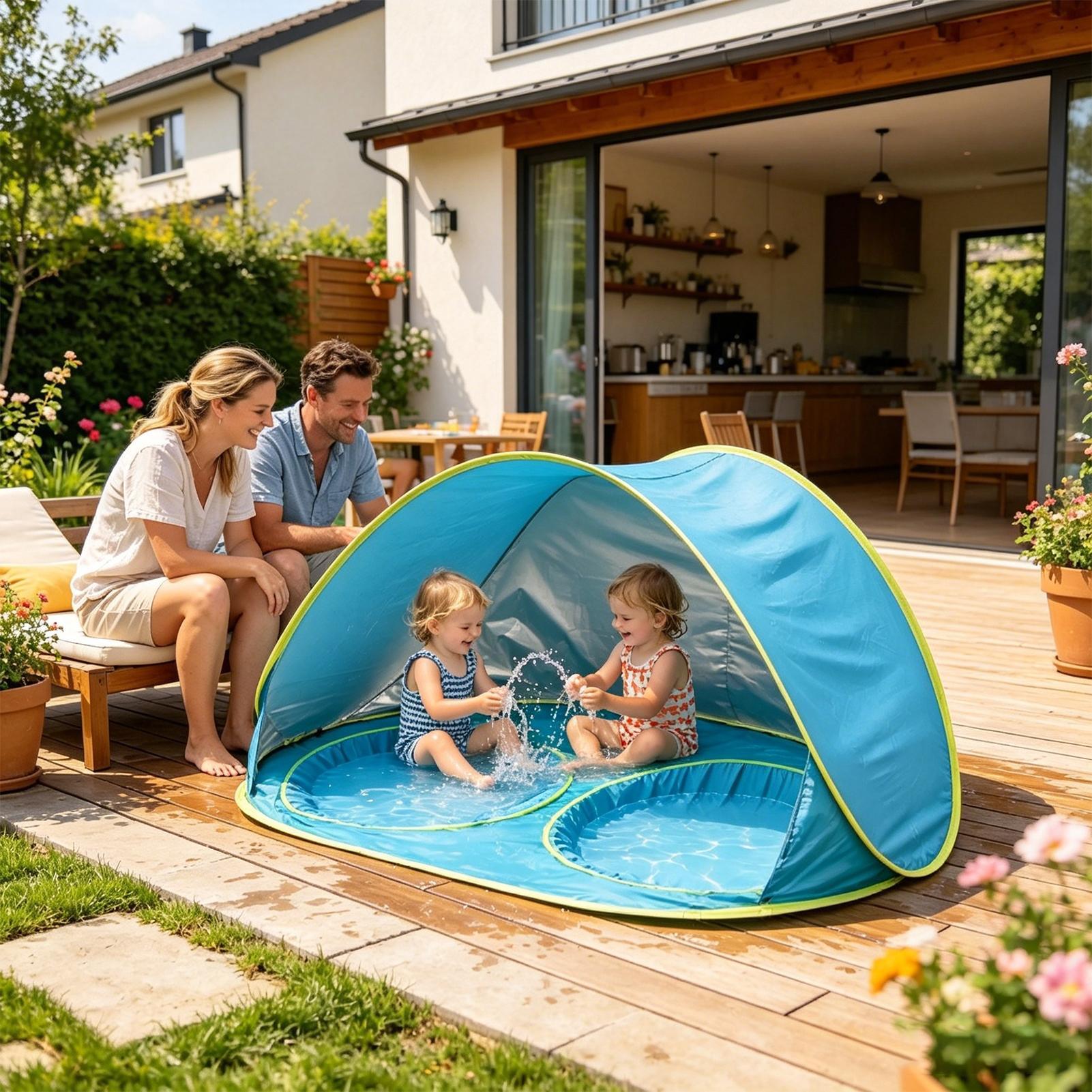 子供用ビーチテント UVカット 日よけシェルター キッズ ポ - Kids Outdoor Daybed のレビューと価格