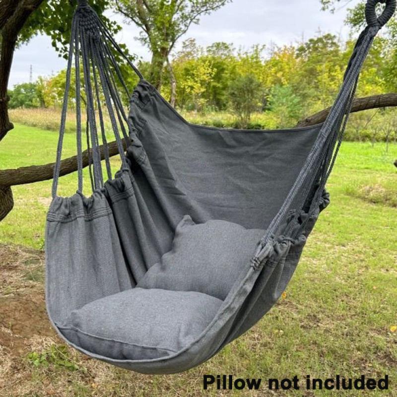 1個入り ポータブルハンギングチェア キャンバススイングチェ - Kids Outdoor Hammock Chair のレビューと価格