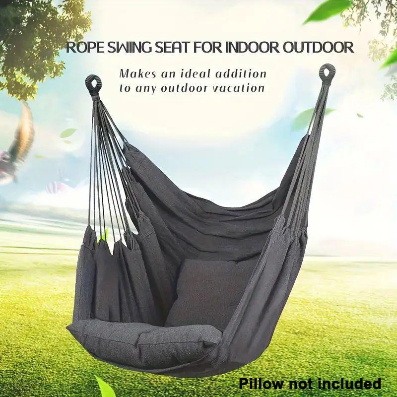 1個入り ポータブルハンギングチェア キャンバススイングチェ - Kids Outdoor Hammock Chair のレビューと価格