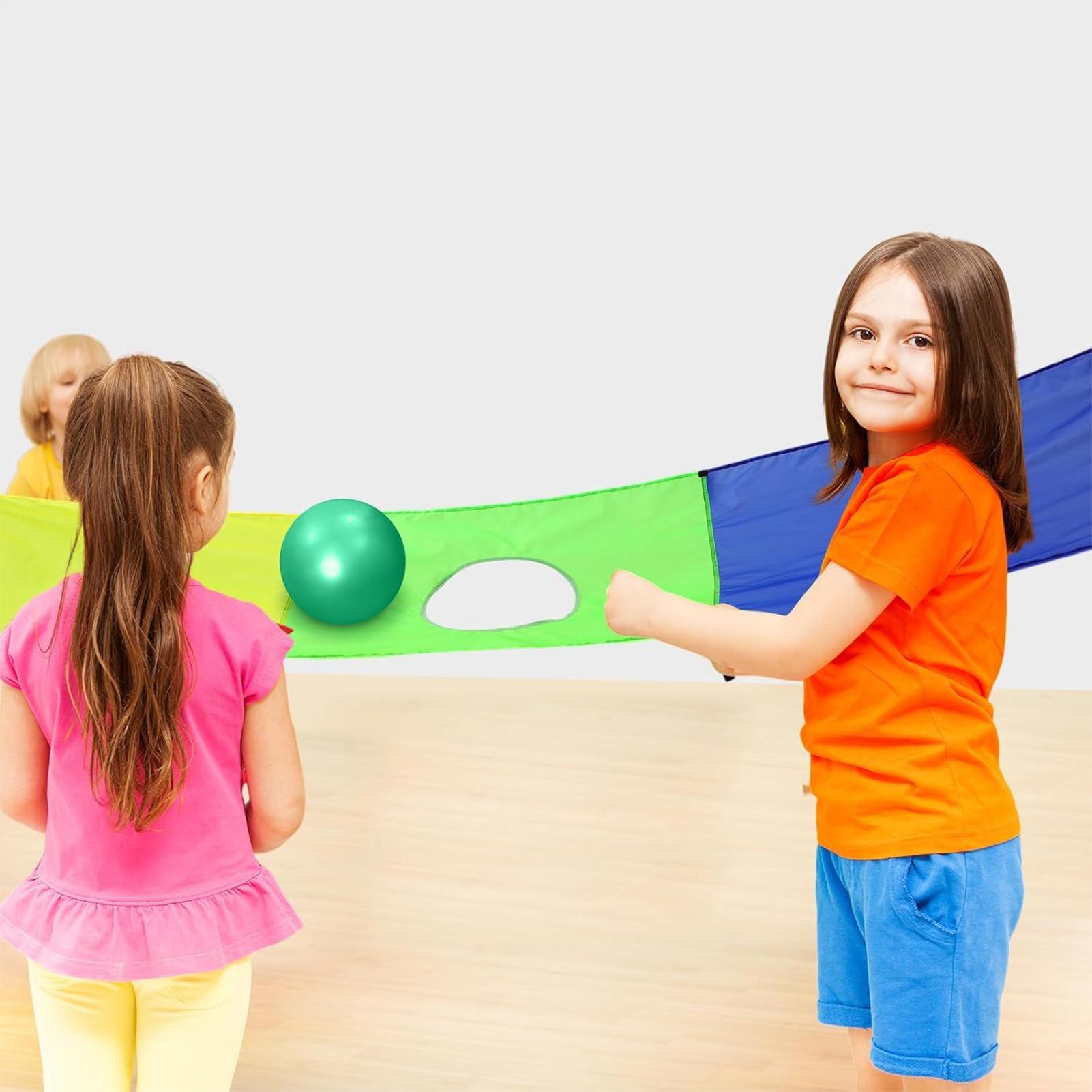 子供のためのパラシュートをプレイ長方形ゲーム体操トレーニング - Kids Outdoor Yard Equipment のレビューと価格