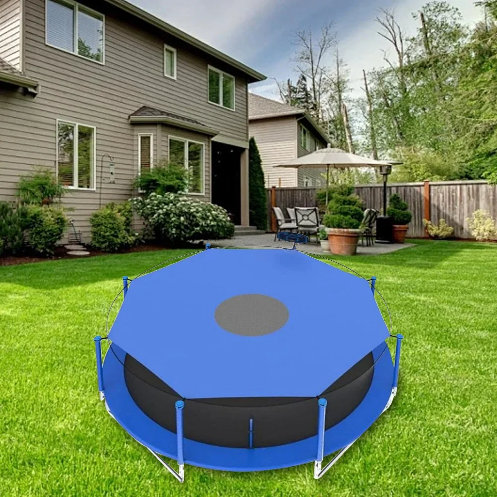 6/8/10フィートトランポリンカバー抗UV防水トランポリン - Kids Outdoor Trampoline のレビューと価格