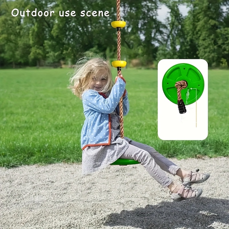 3in1ディスクシートスイングセット 1パック キッズツリー - Kids Outdoor Yard Equipment のレビューと価格