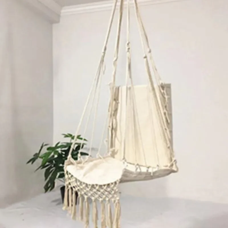 屋外屋内ハンモック スイング 安全ハンモックチェア ロープハ - Kids Outdoor Hammock Chair のレビューと価格