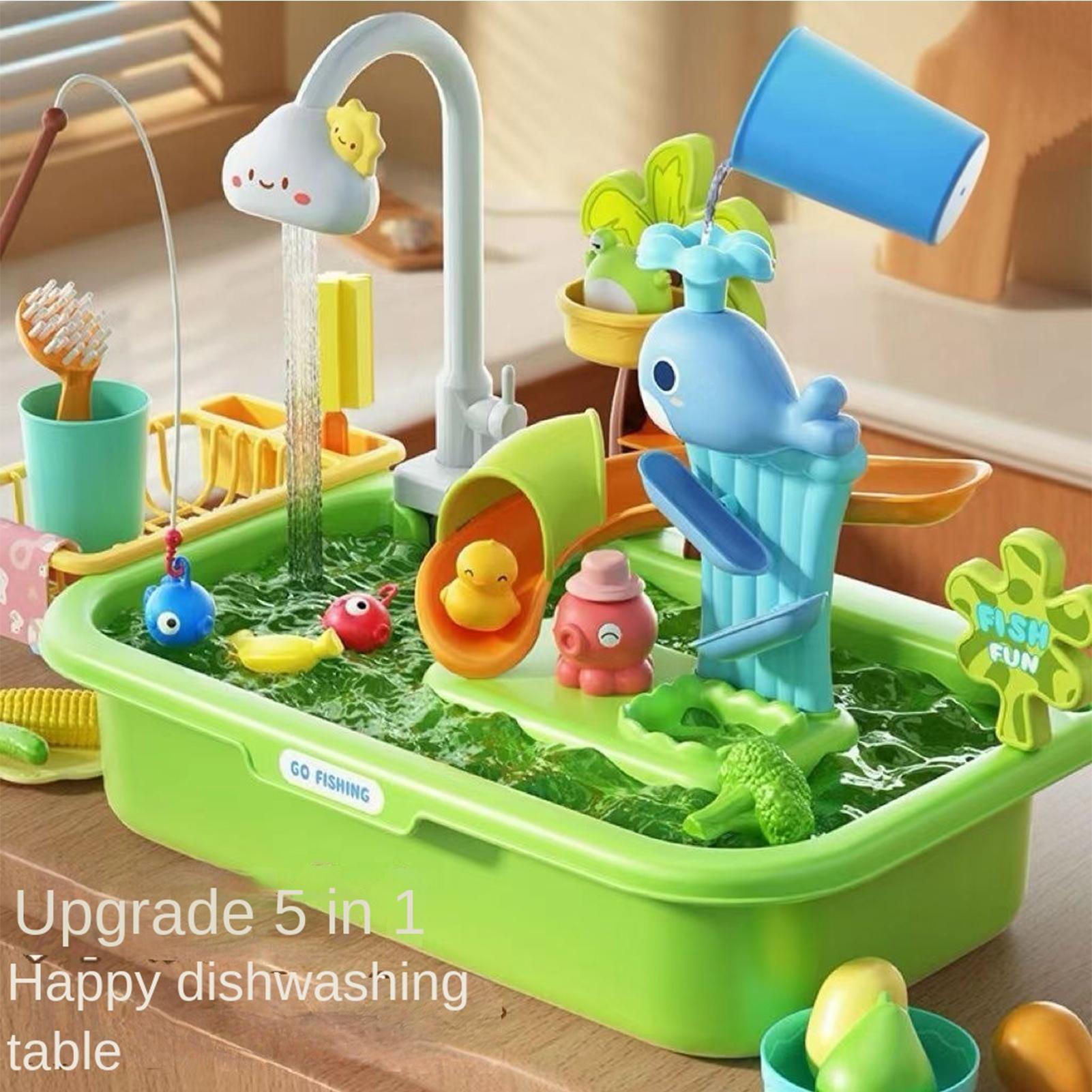子供用ウォーターテーブルサンドボックス、砂遊びと水遊びができ - Kids Outdoor Sensory Table のレビューと価格