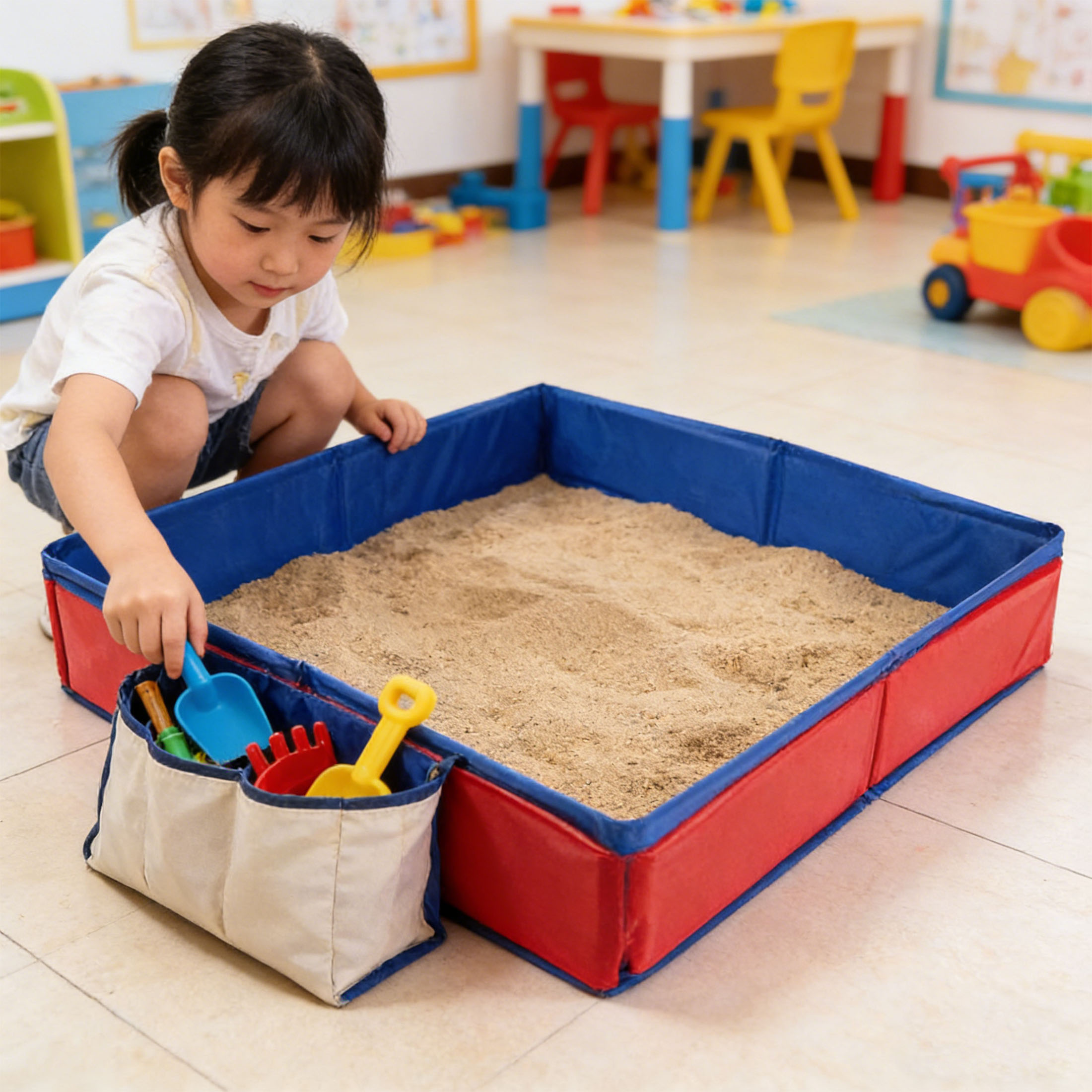 子供用砂場テーブル 男の子 女の子 夏 ビーチ 砂場遊び 砂 - Kids Outdoor Sensory Table のレビューと価格