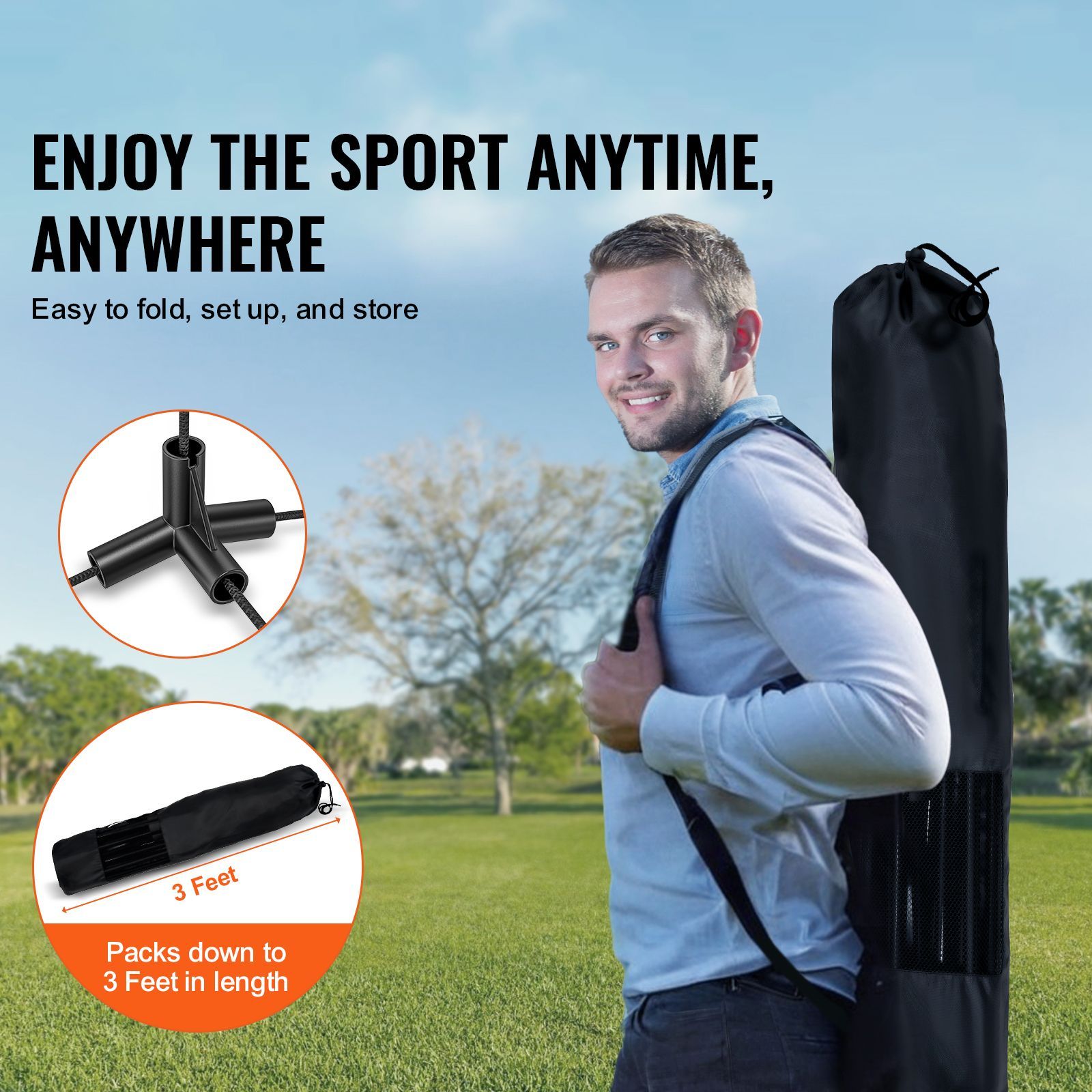 バドミントンネット、高さ調節可能なバレーボールネット、幅17 - Kids Outdoor Volleyball Net のレビューと価格