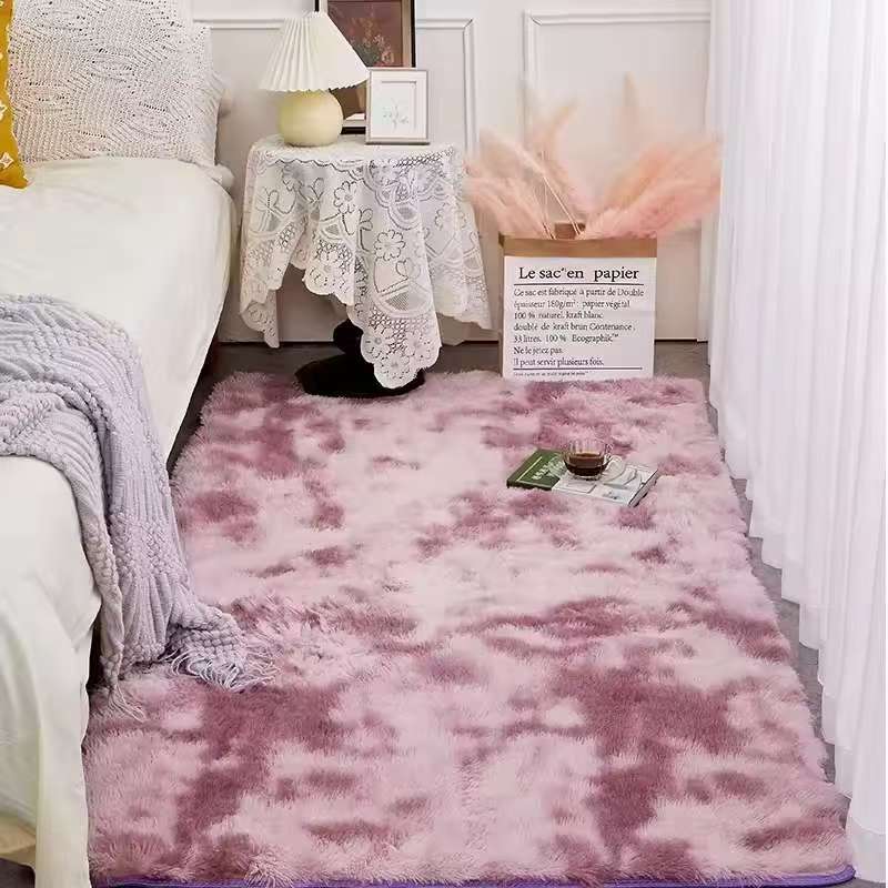 VIKAMA ふわふわぬいぐるみタイダイカーペット リビング - Kids Outdoor Mat Waterproof のレビューと価格