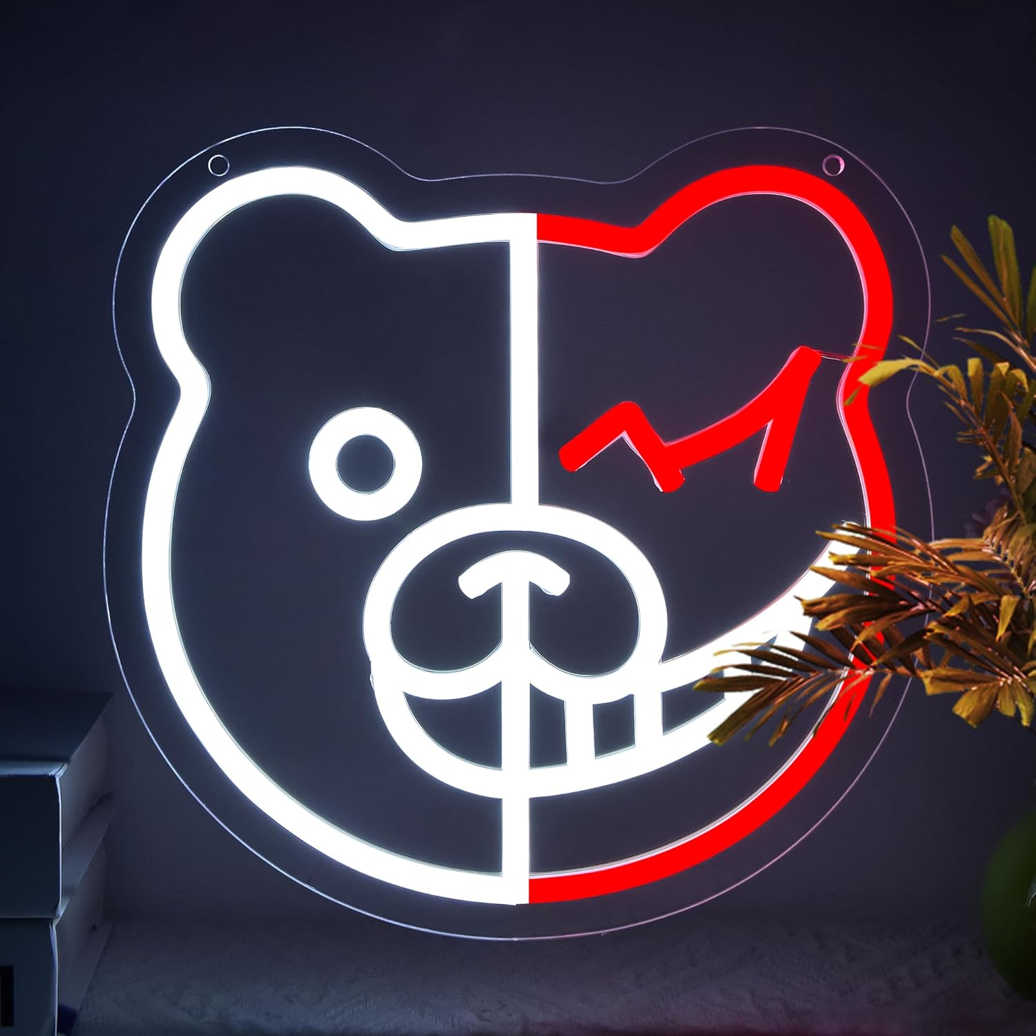 クマのネオンサイン子供部屋の装飾USB電源LEDライトバー動 - Kids Outdoor Zoo のレビューと価格