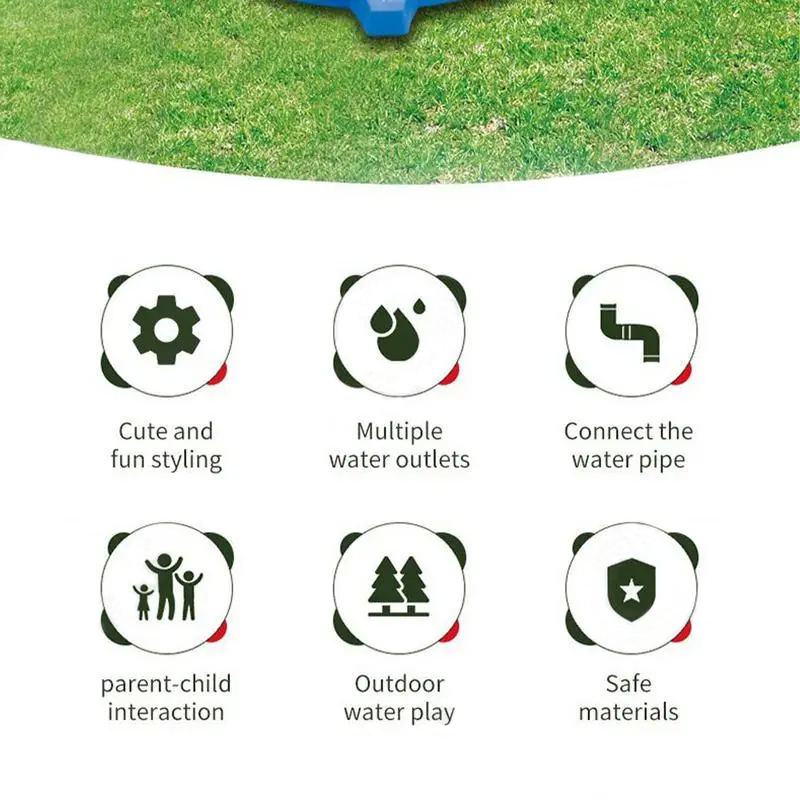 子供用スプリンクラー 360度回転式 屋外散水おもちゃ 裏庭 - Kids Outdoor Yard Tools のレビューと価格