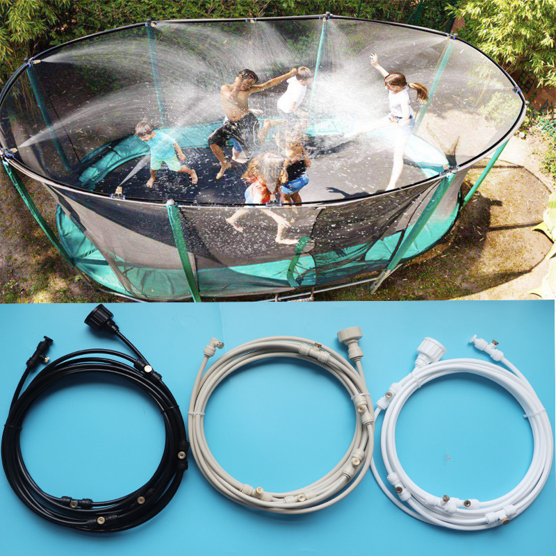 トランポリン用散水装置,水用おもちゃ,スプレーホース,男の子 - Kids Outdoor Trampoline のレビューと価格