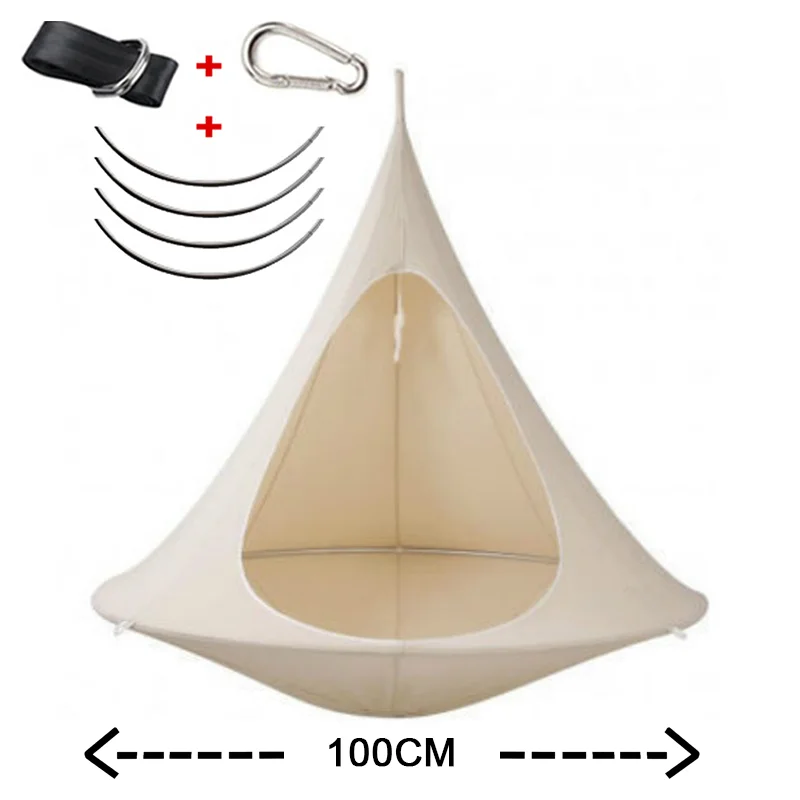 子供スイング屋外ガーデンキャンプハンモックツリーテント子供椅 - Kids Outdoor Hammock Chair のレビューと価格