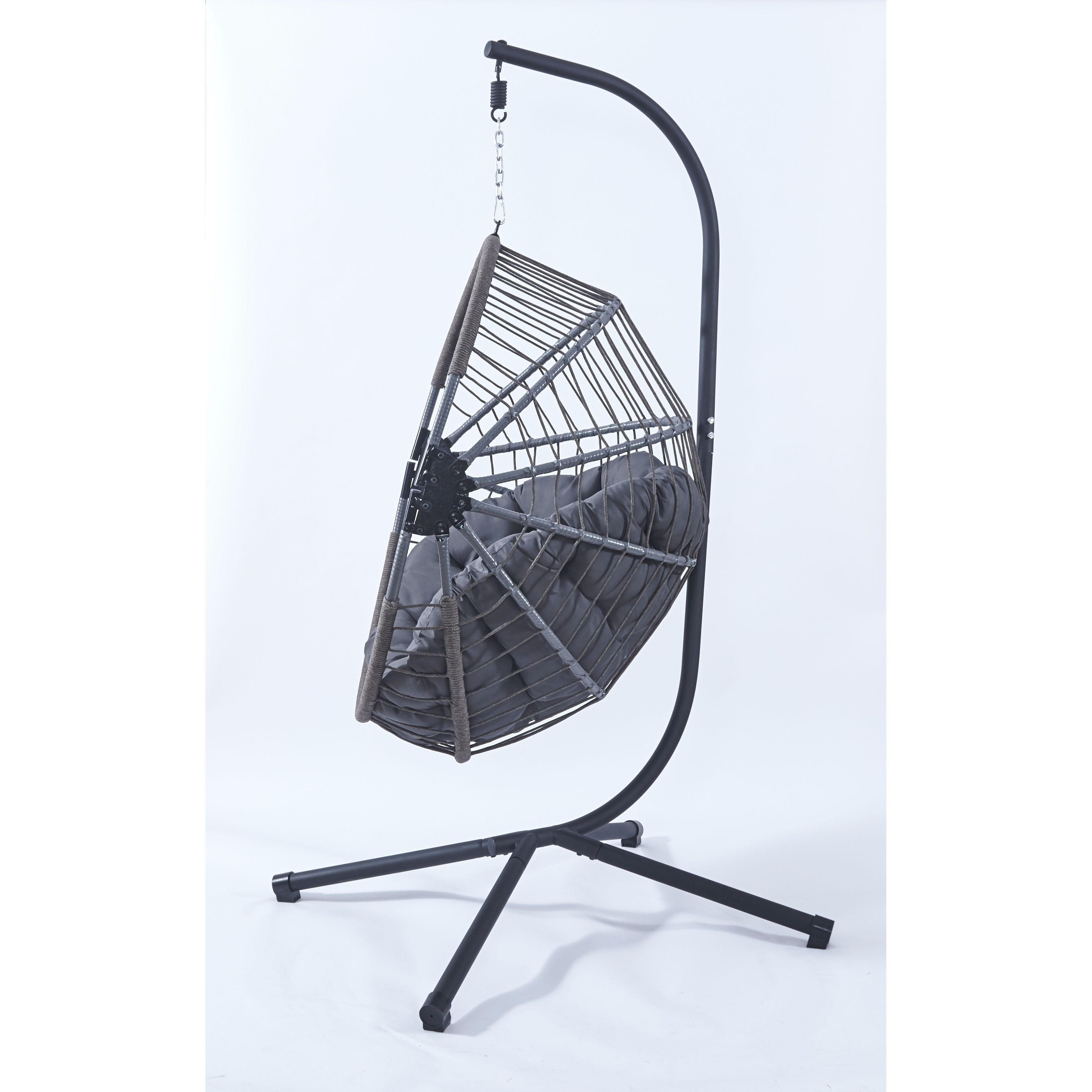 ラタン製屋外ガーデン用ダブルパティオ格安クッション付き子供用 - Kids Outdoor Egg Chair のレビューと価格